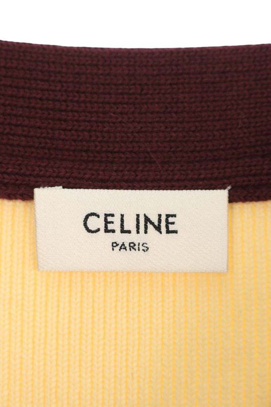 Celine 25SS Rv08i192w College Logo Cardigan Men's S