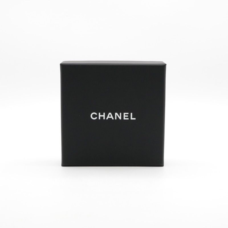 Chanel Brooch Corsage Gold Pink Here Mark Chain