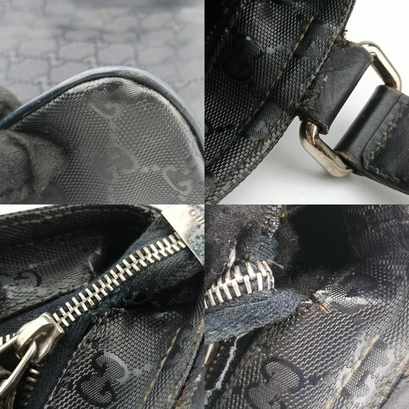 Gucci Imprime Messenger Navy PVC Coated Canvas 201446 Unknown Make Number