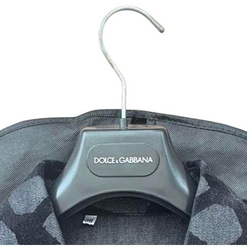 Dolce & Gabbana Top Chemise Button Up Dress Shirt Jacket Denim Men's
