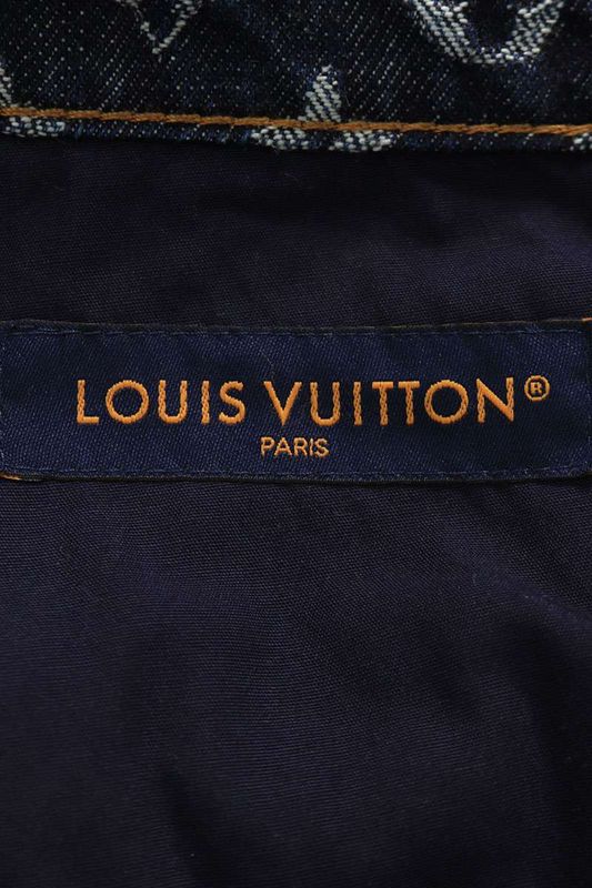 Louis Vuitton Rm242m UZD Hrd79w Monogram Skate Denim Pants Men's 30