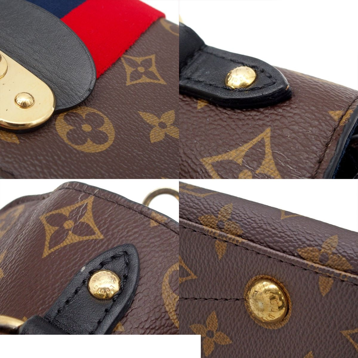 Louis Vuitton Georges MM Monogram Canvas 2-Way Shoulder Bag — view 8