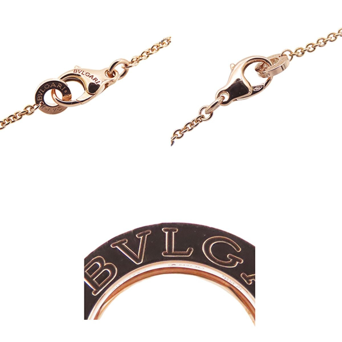 Bvlgari B.zero1 B-zero Necklace Pink Gold 18K Diamond One Legend — view 8