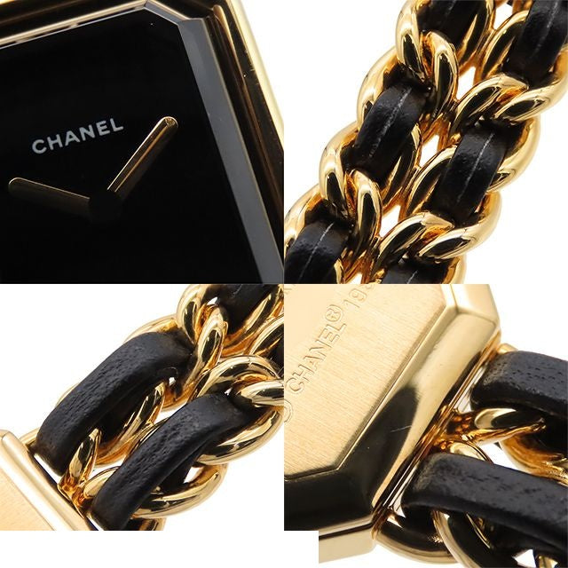 Chanel Premiere Black SS Leather S Watch Quartz — view 8