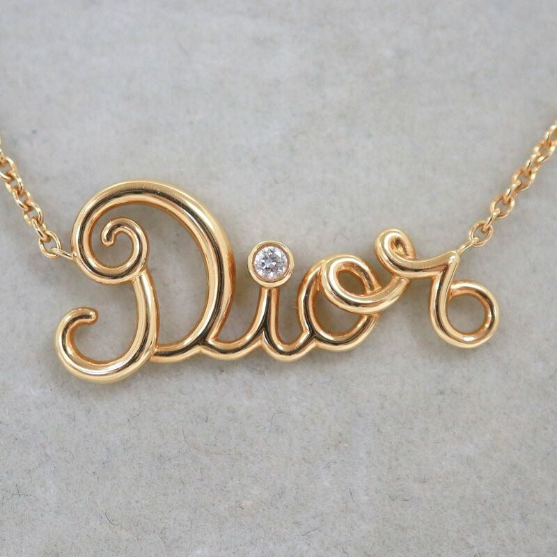 Dior Amule Necklace 750 Gold Diamond