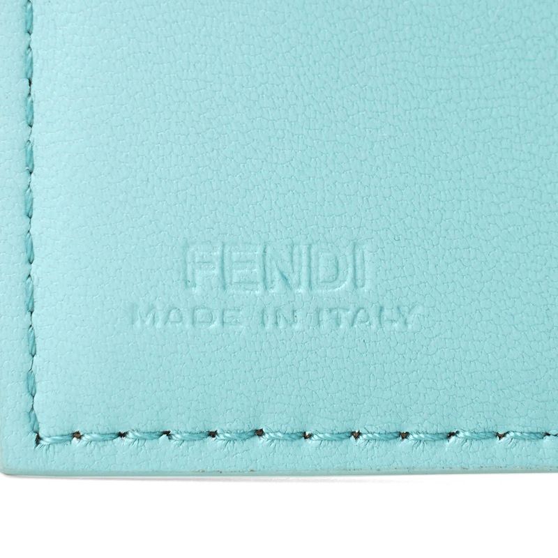 Fendi Trifold Wallet Baguette Green