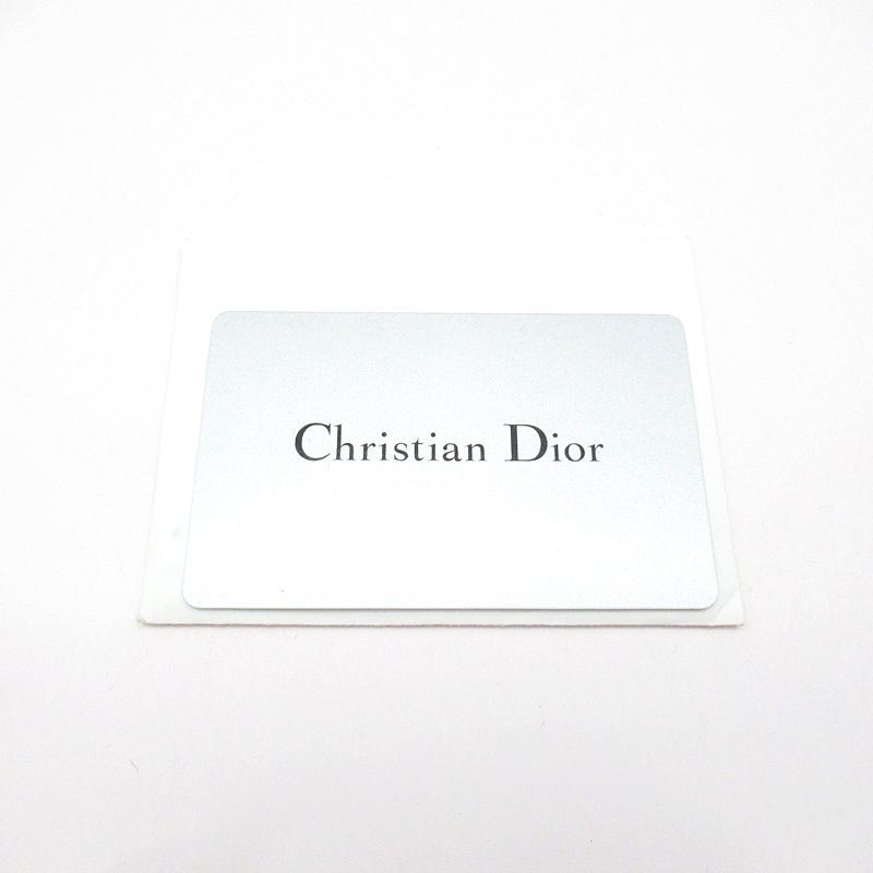 Dior Trotter Handbag Canvas Leather Women's Handbag Navy Excellent Condition