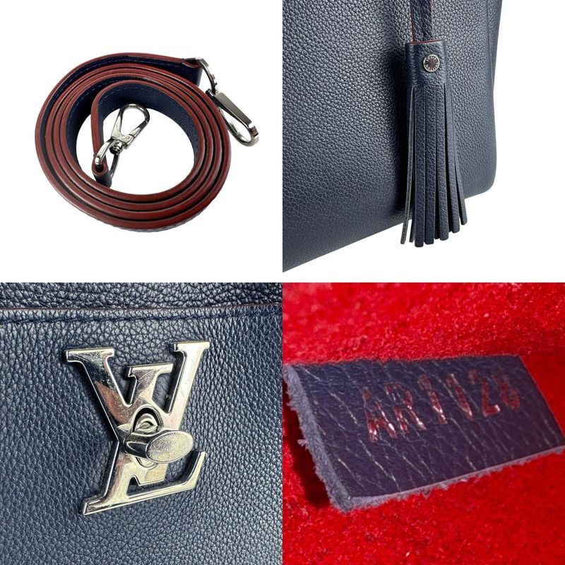 Louis Vuitton Shoulder Bag Handbag Lock Me Tote M54571