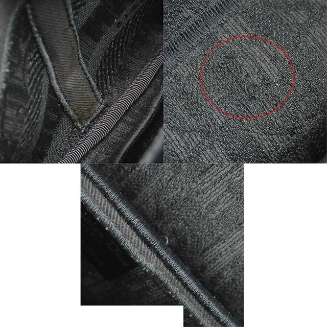 Dior Saddle Bag Gray Canvas Oblique — view 8
