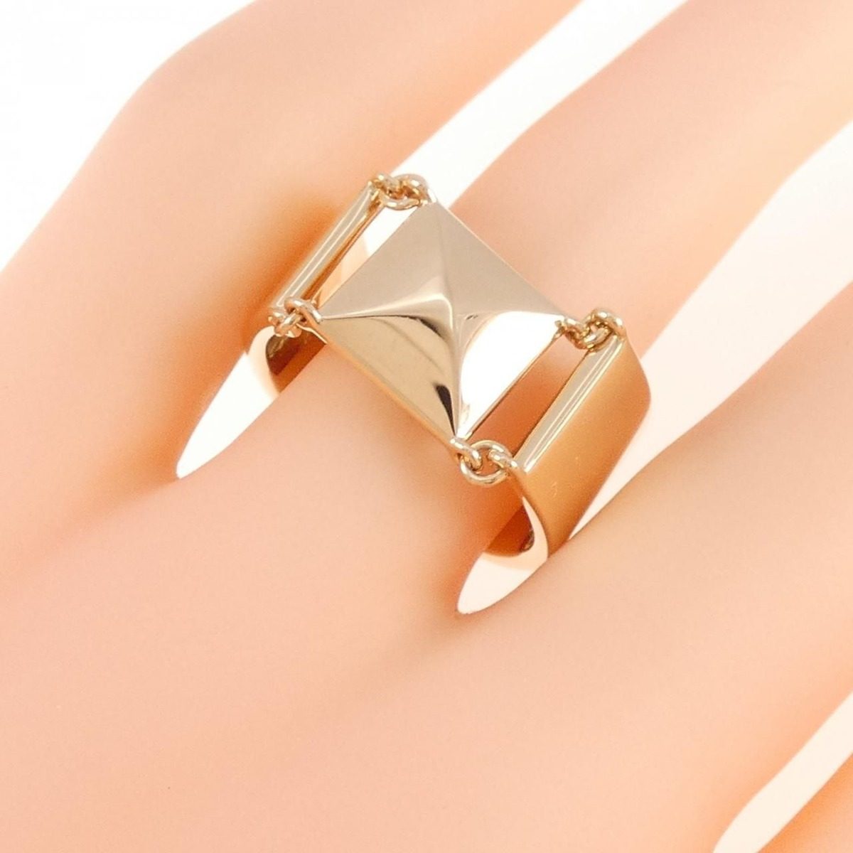 Hermes Courduache Ring Pink — view 6