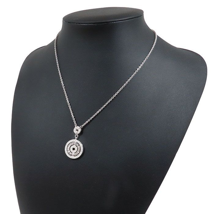 Bvlgari Bulgari Astorale Cherchi Diamond Necklace 18K White Gold 750 White Gold