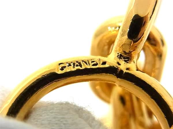 Chanel Coco Mark Iconic Line Bracelet Accessories Women's Gold Series