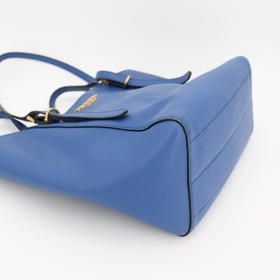 Prada Tote Bag Leather Blue