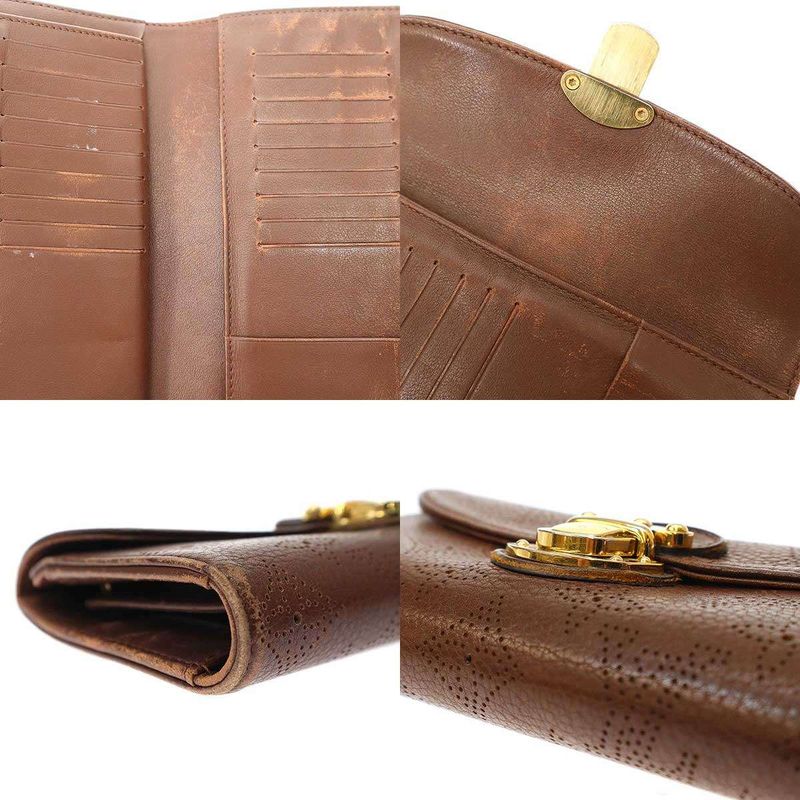 Louis Vuitton M58138 Monogram Mahina Portefeuille Amelia Long Fold Wallet