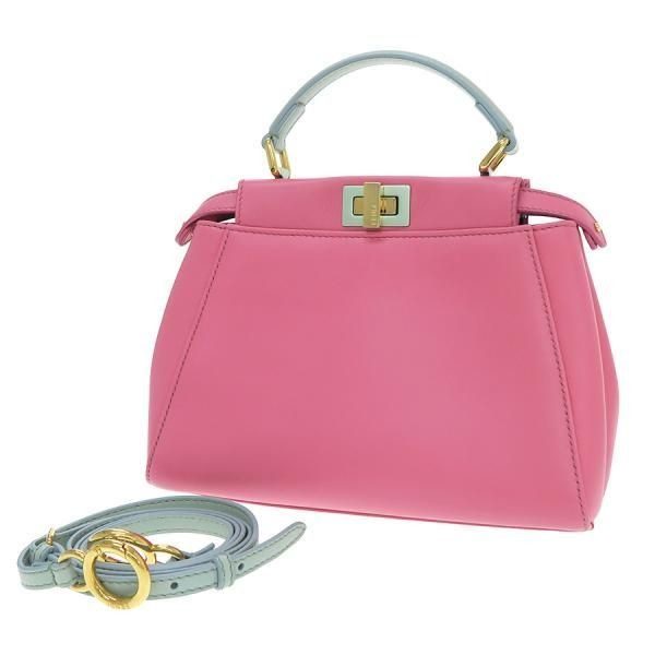 Fendi Mini Peekaboo Clutch Bag