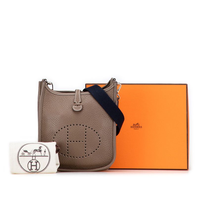 Hermes Evelyn TPM Amazon Etoile Etoile Glaze Silver Hardware Taurillon Clemence