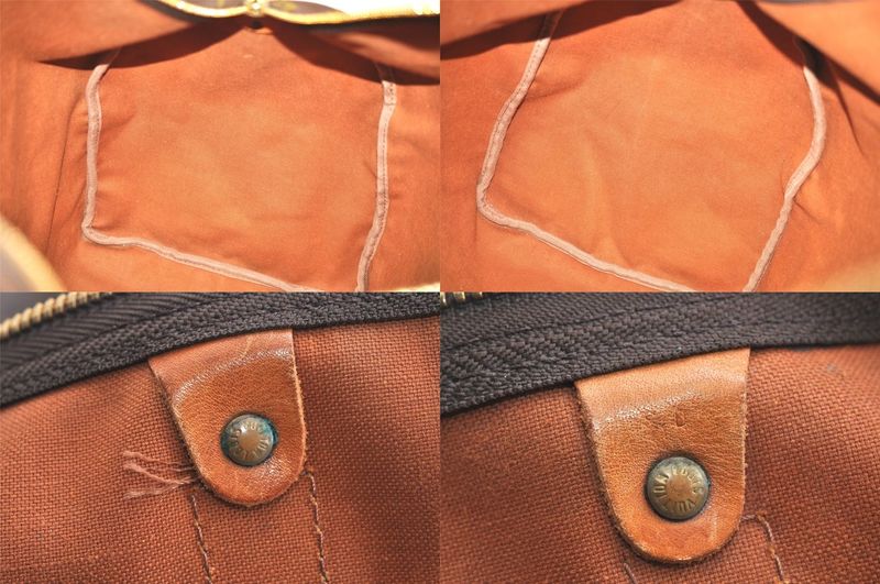 Louis Vuitton Monogram Keepall 60 Travel Boston Bag Old Shape LV 3218n