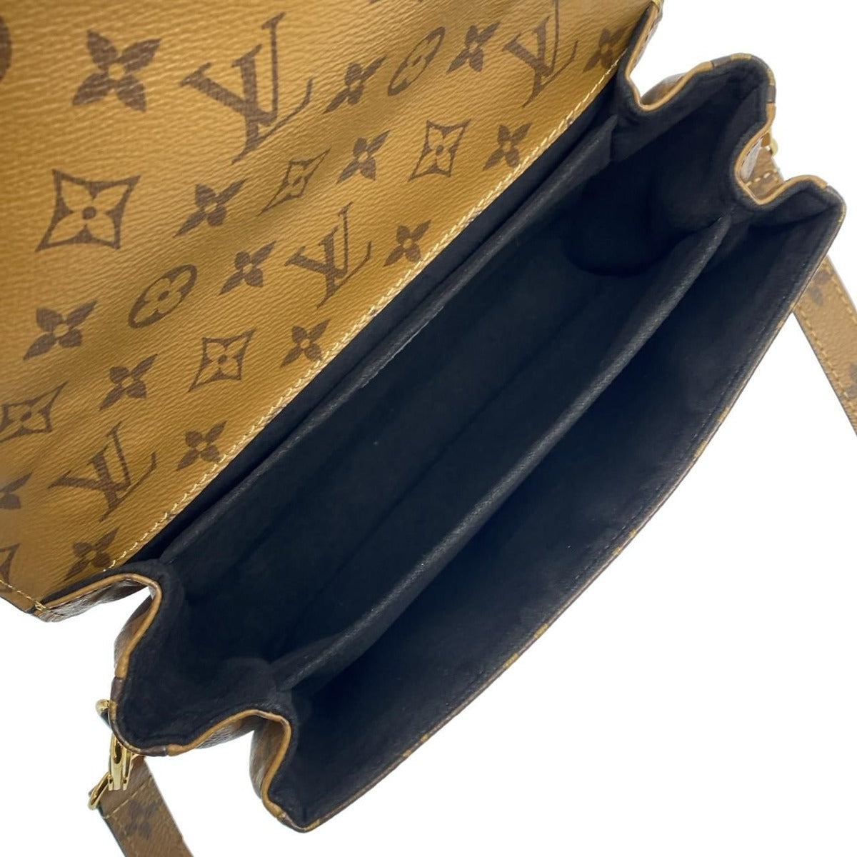Louis Vuitton Monogram Reverse Pochette Metis MM Bag — view 9