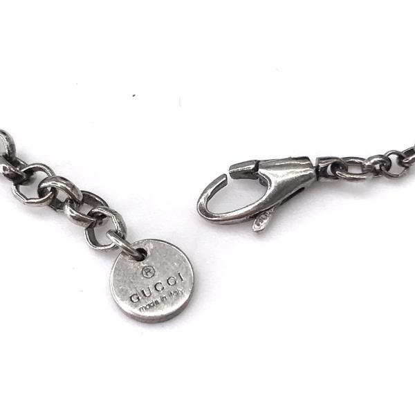 Gucci GG Logo Necklace 925 Sterling Silver