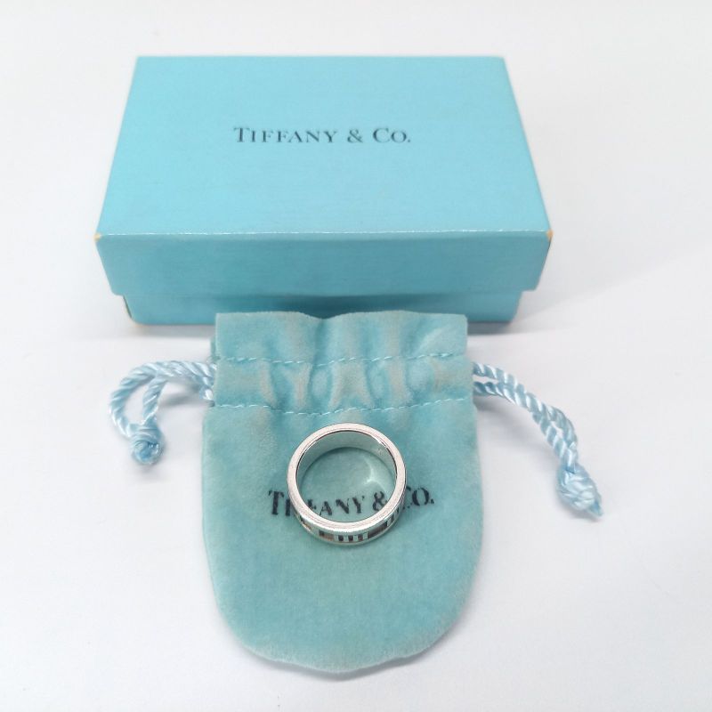 No 10 6mm (0.24in) Atlas Ring 925 Silver Tiffany & Co Tiffany & Co