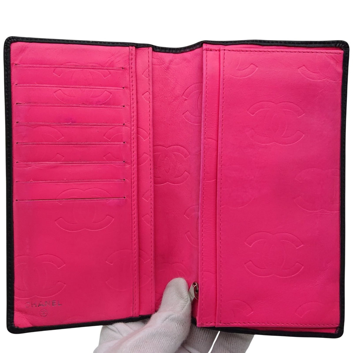 Chanel Cambon Wallet Pink — view 16