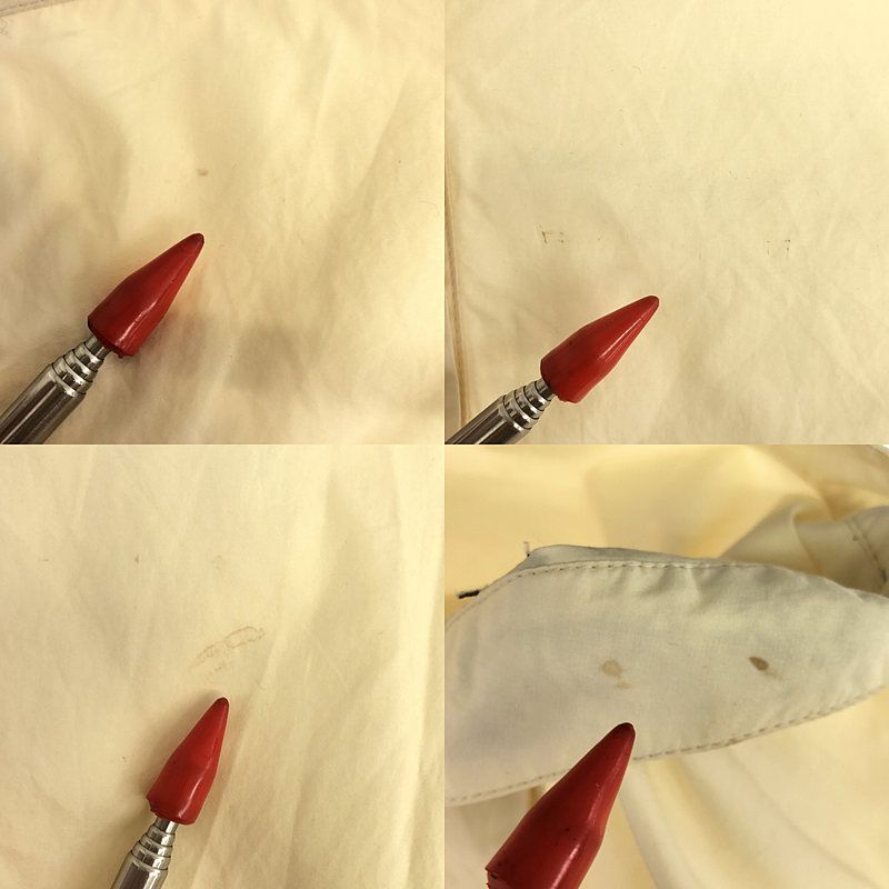 Bottega Veneta - Lace Embellishment Stand Collar Shirt Blouse - 38 - Ecru Black