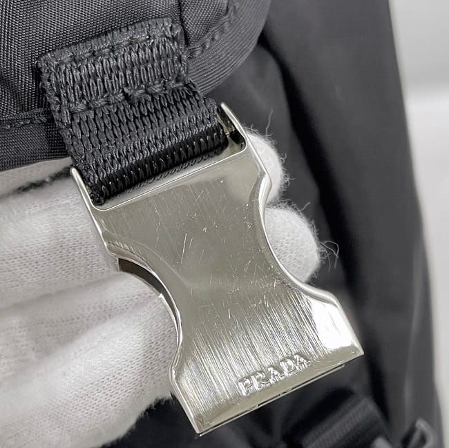 Prada Backpack Black NERO Tessuto V135 Excellent Condition Nylon