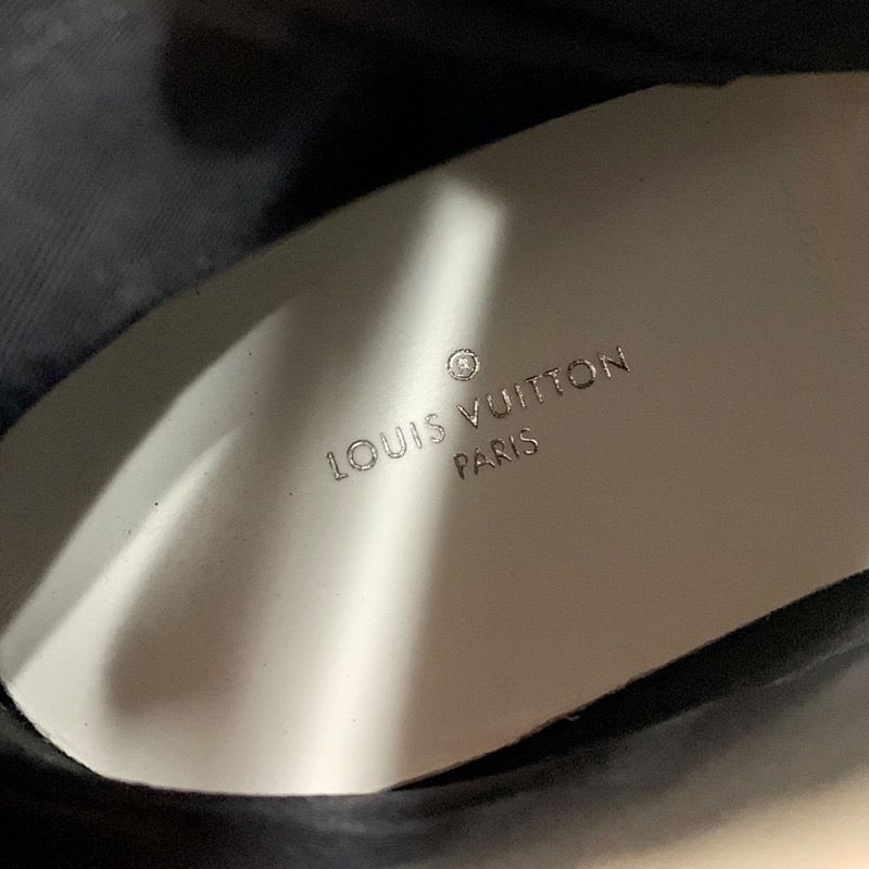 Louis Vuitton Arclight Line Monogram Sneakers High Cut Leather White