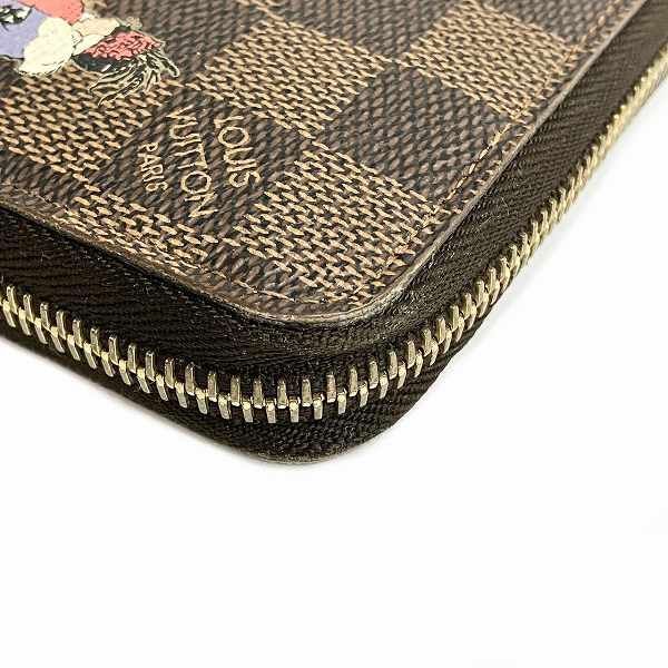 Louis Vuitton Damier Les Illustres Collection N63004 Zippy Wallet Long Wallet