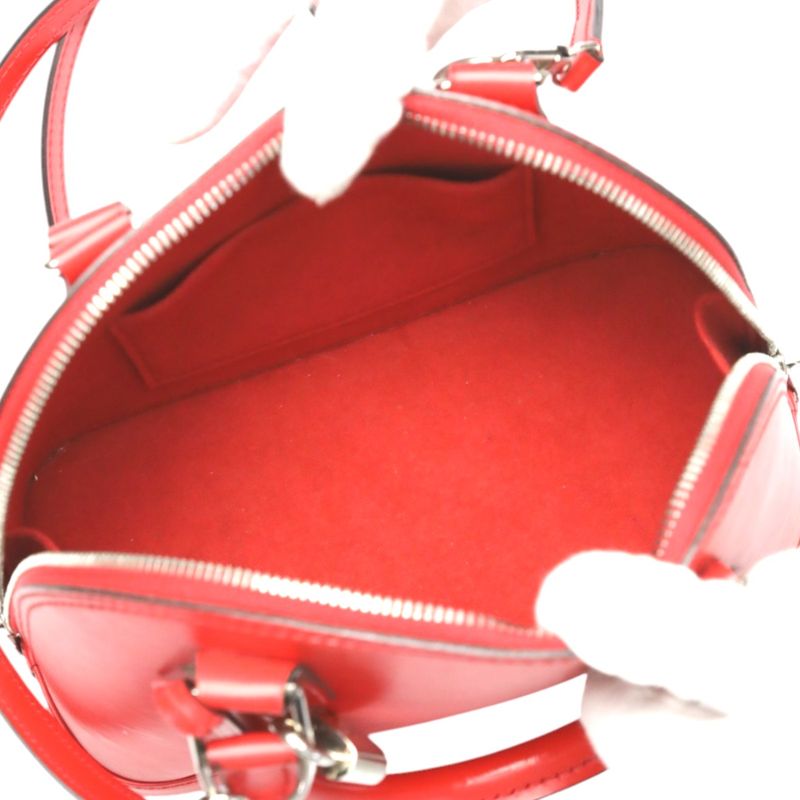 Louis Vuitton M50516 Epi Shoulder Bag Nano Alma Shoulder Bag Louis Vuitton Red