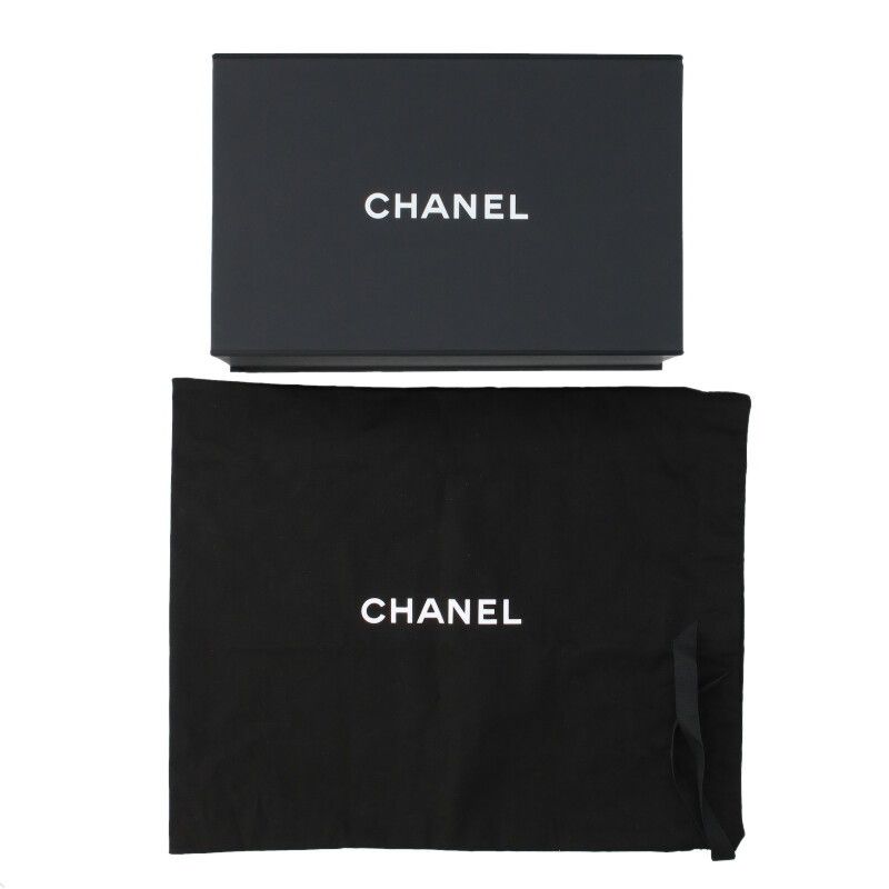 Chanel Boy Chanel Caviar Skin Chain Leather Shoulder Bag Men's