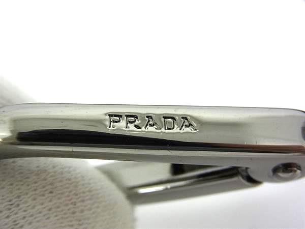 Prada Leather Bag Shoulder Strap Crossbody Shoulder Women's Navy Fh4020