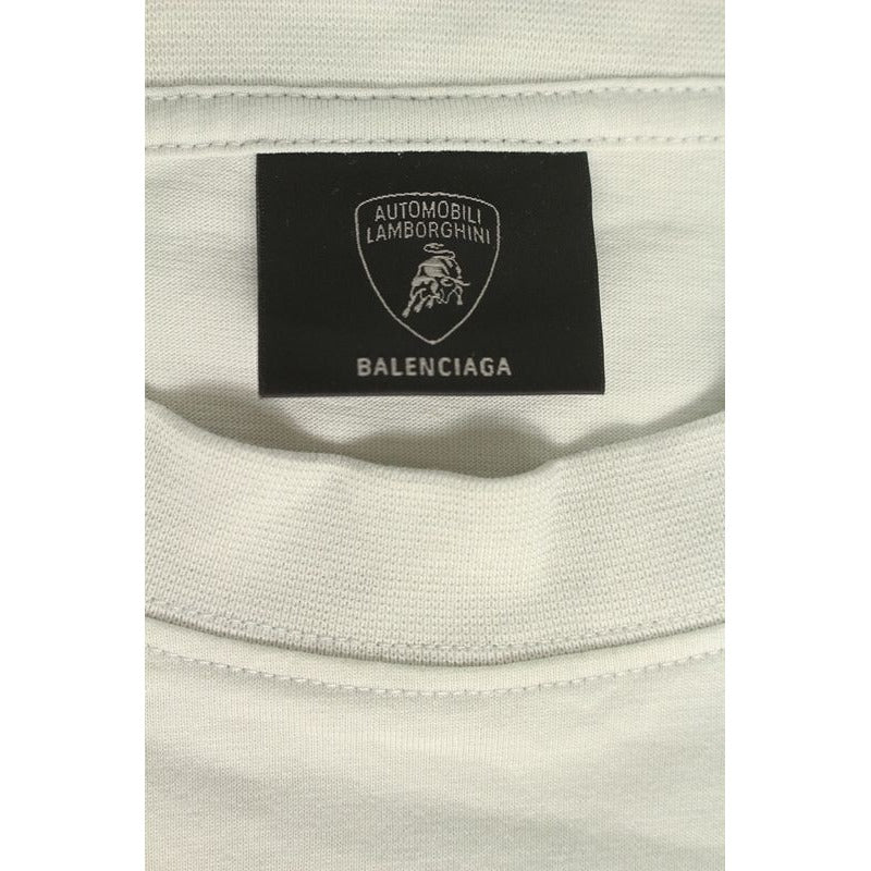 Balenciaga 25 AW Tsvp9 Lamborghini Logo Print Long Sleeve Cut And Sewn — view 3