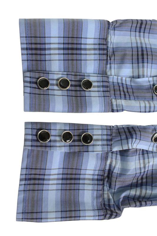 Gucci Checked Long Sleeve Shirt Men's 38