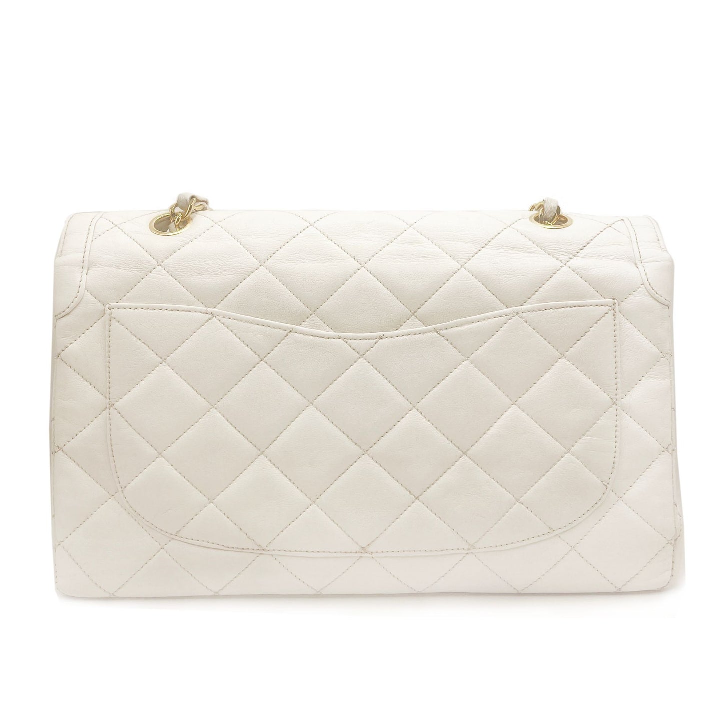 CHANEL CC 24K Paris Limited Double Flap Bag Lambskin Matelasse Chain