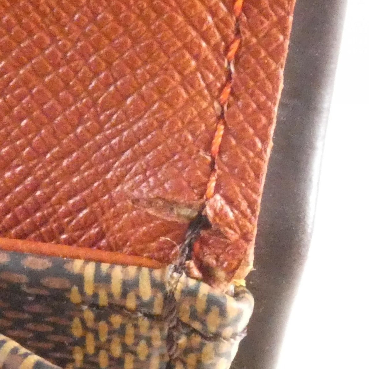 Louis Vuitton Damier Tribeca Carre Shoulder Bag Ebene Mat — view 10