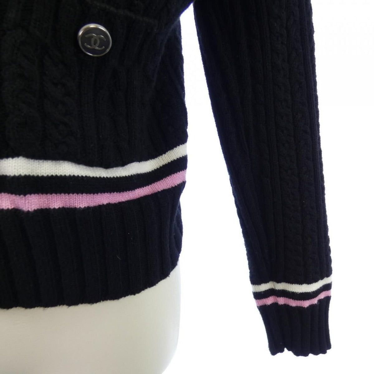Chanel Cardigan Cashmere Black — view 7