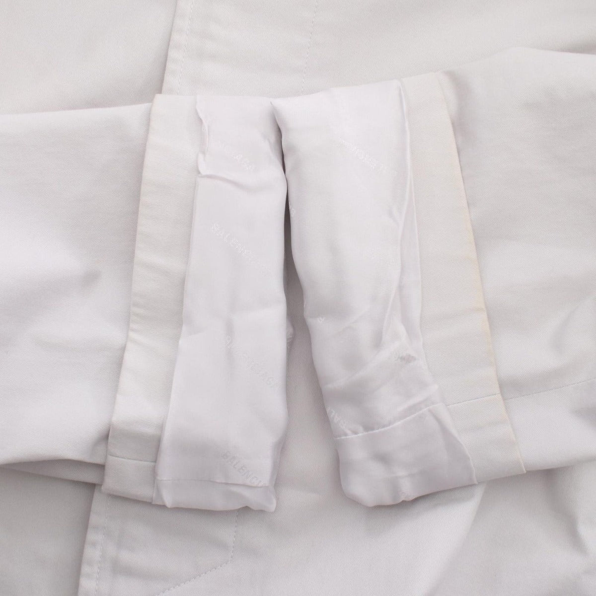 Balenciaga Stainless Steel Coat Cotton B — view 10