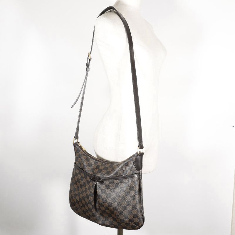 Louis Vuitton Bloomsbury PM N42251 Damier Canvas Brown Sp4078 Ladies Shoulder