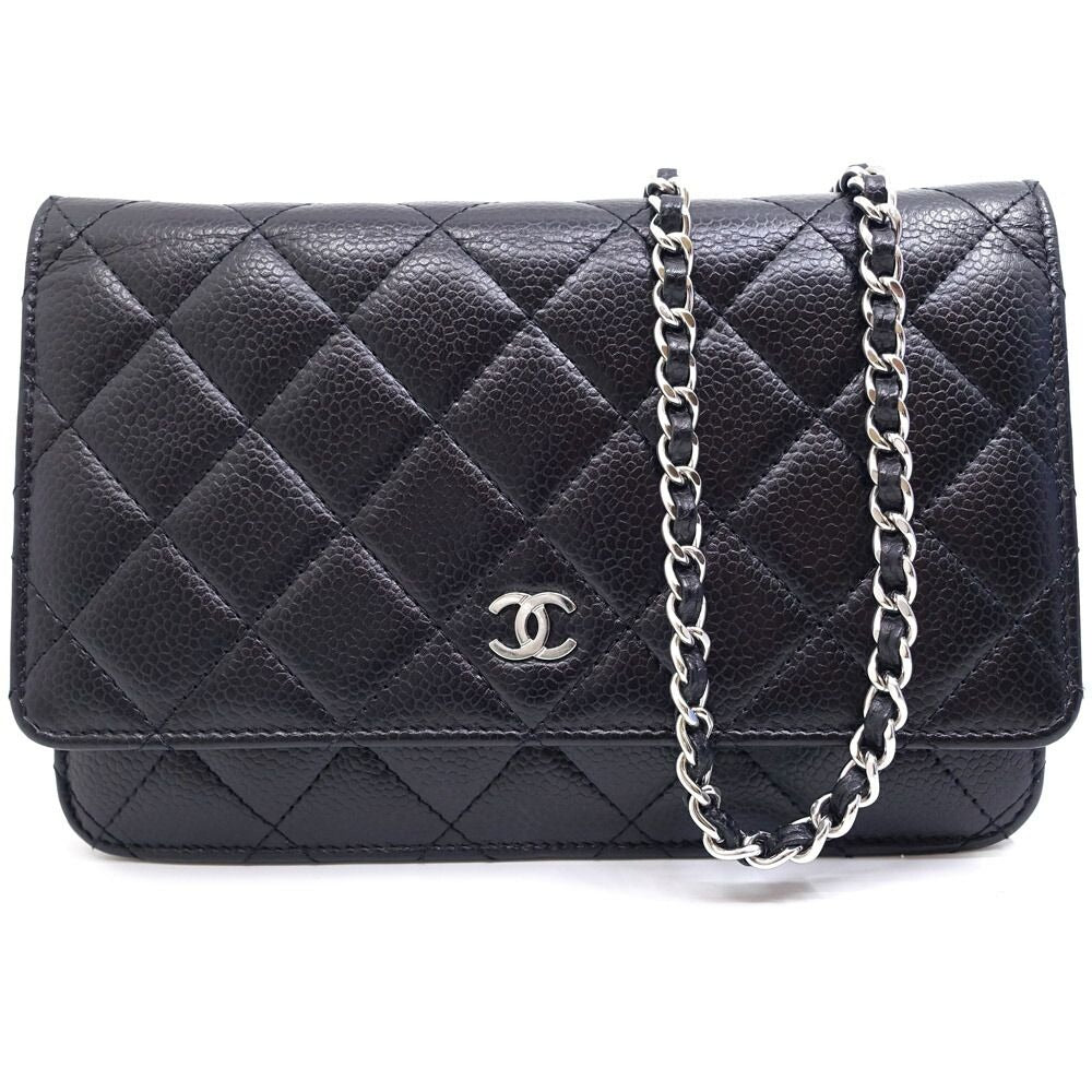 Chanel Timeless Classic Chain Wallet Quilted Shoulder Bag