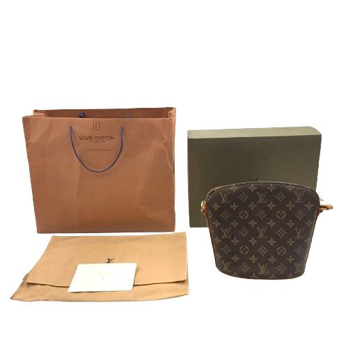Louis Vuitton Monogram Drouot Shoulder Bag M51290 Brown