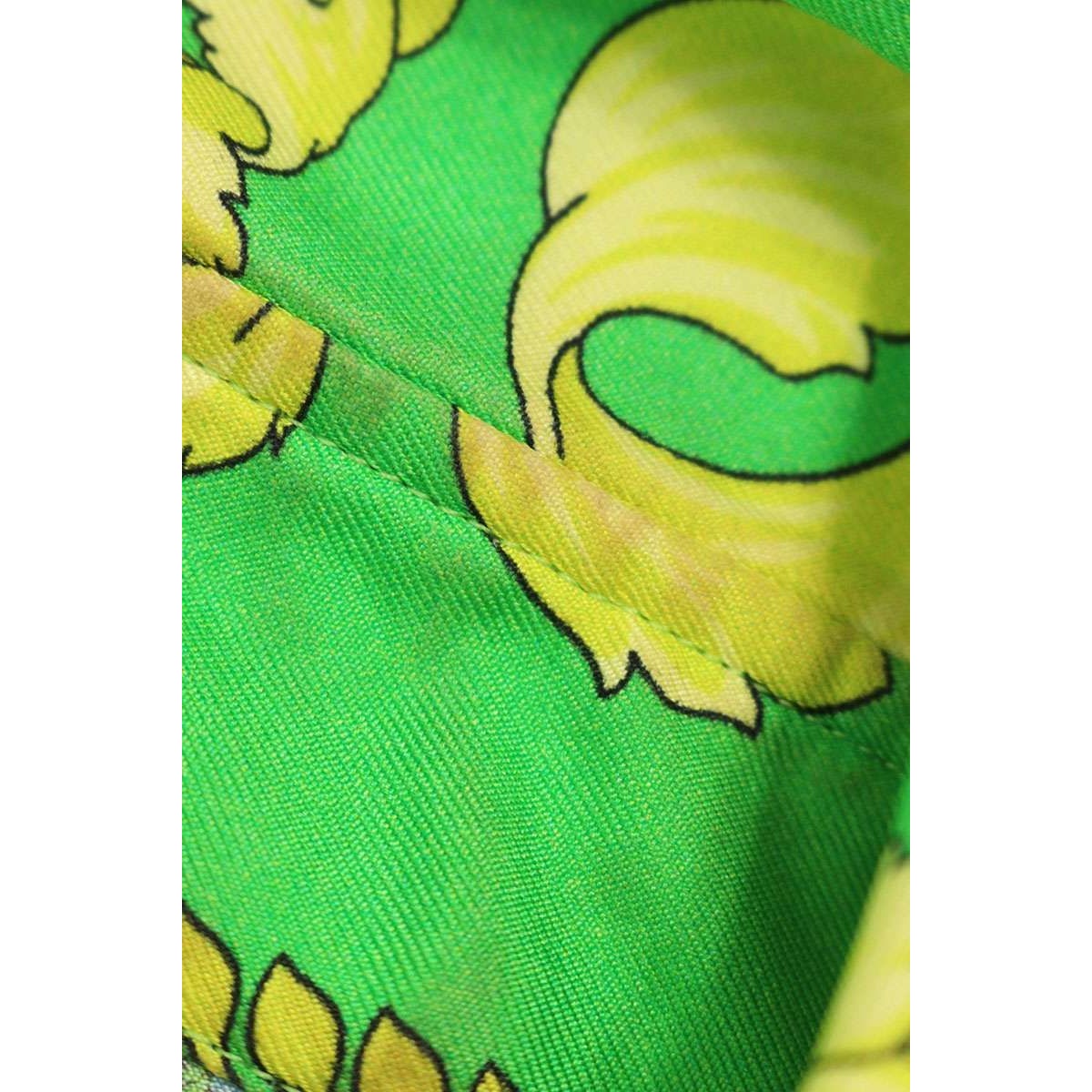 Versace A230602 A75980 All-over Pattern Silk Long Sleeve Shirt Men's 38 — view 3