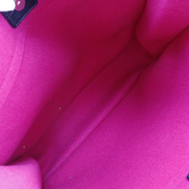 Saint Laurent Felt And Leather Pink Women's Tote Bag