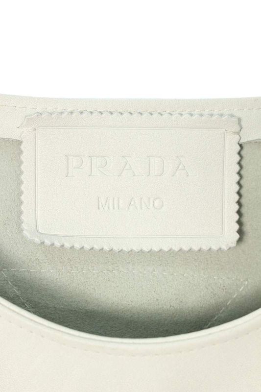 Prada 23SS Upc194 S231 12NF Belted Leather Pullover Vest Men 46