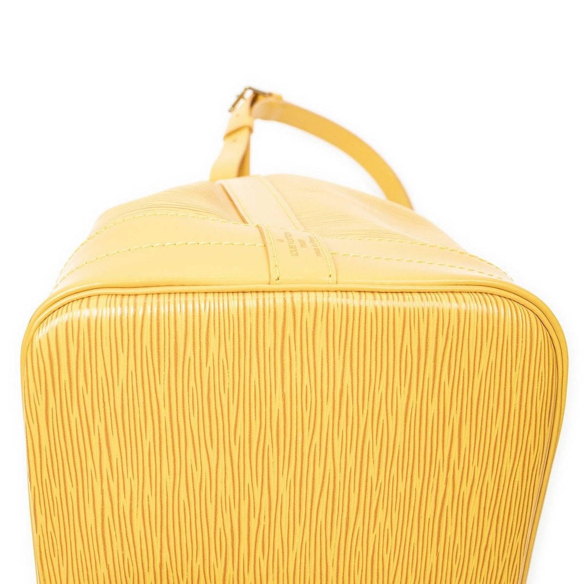 Louis Vuitton Noe Yellow Epi Handbag — view 8