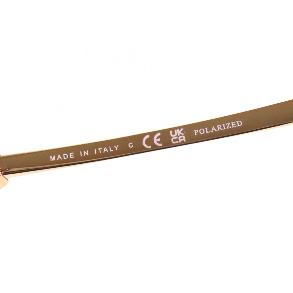 Chanel Denim CC Logo Contrast Sunglasses Gold Blue — view 12