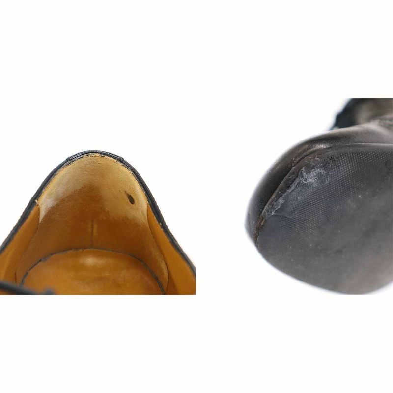 Gucci GG Pattern Dress Shoes 598300 Black 7