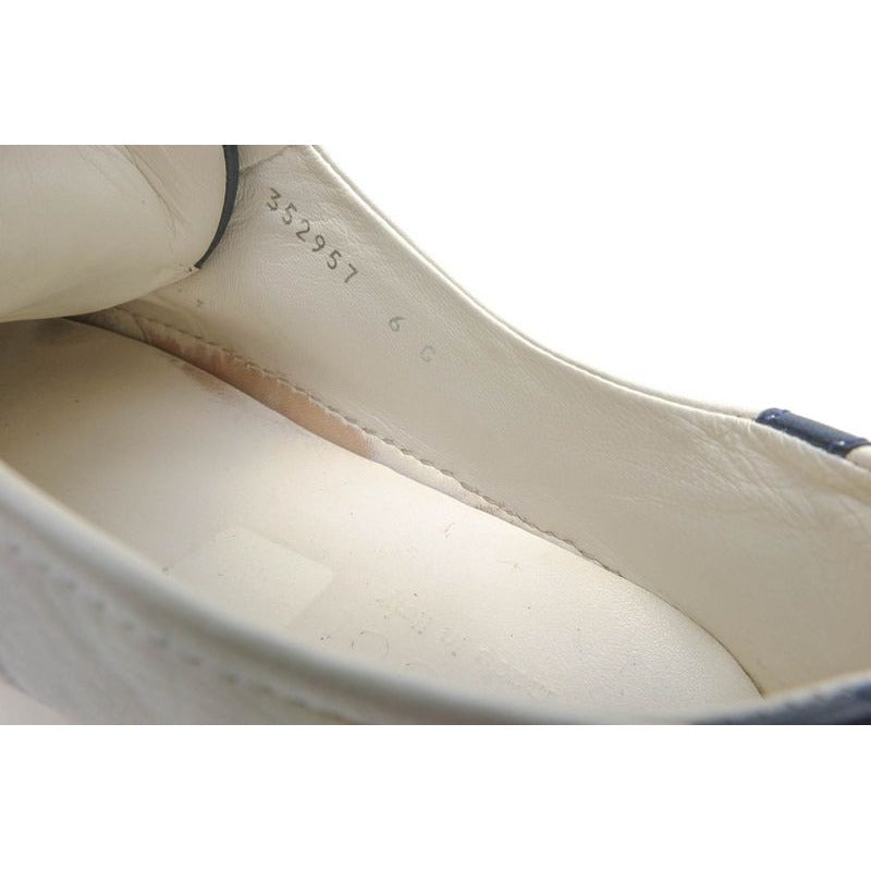 Gucci Shoes Sneakers Low Cut Men Leather White Eugene Miro — view 8