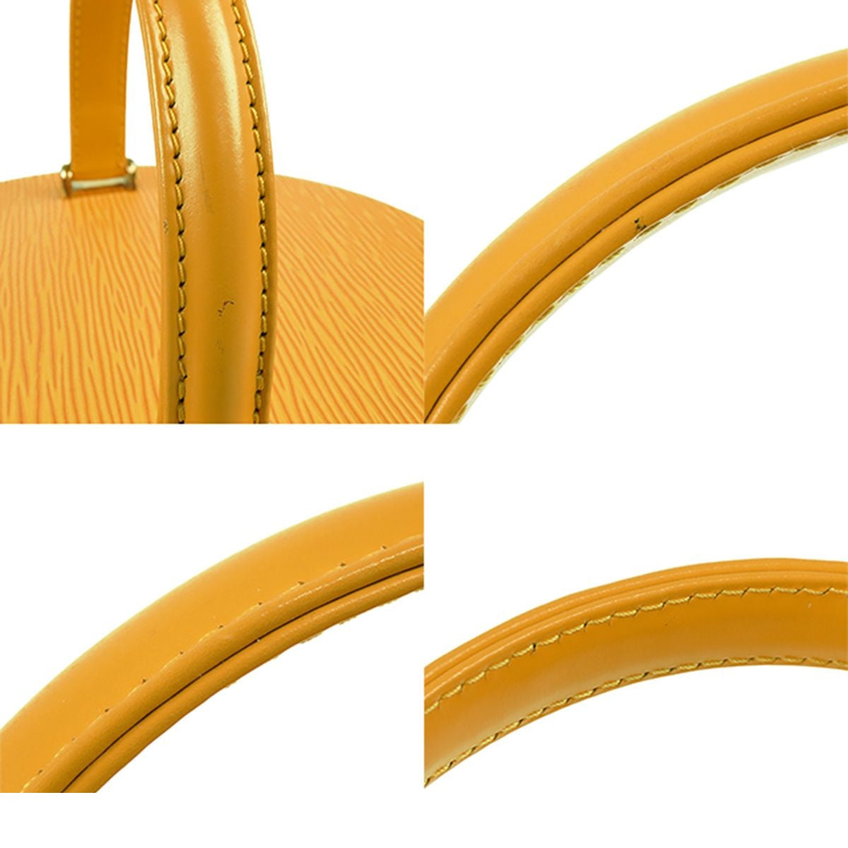 Louis Vuitton Cannes Tassili Yellow Epi Leather Vanity Bag Handbag — view 8