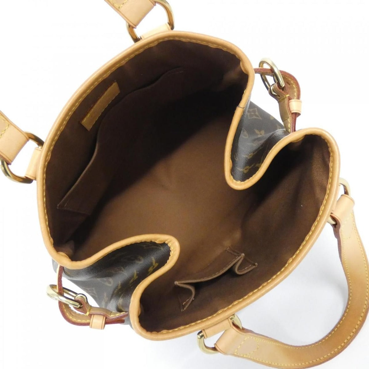 Louis Vuitton Monogram Batignolles Bag Brown Marron — view 8